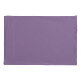 Médio Roxo Cor Sólida Lavanda Seda