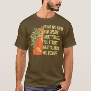 Meditação Buda Lei De Camisa De Atração