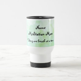 Meditação design Caneca de viagem Mãe