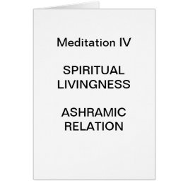 Meditação DK Série Meditação IV - CARTÃO