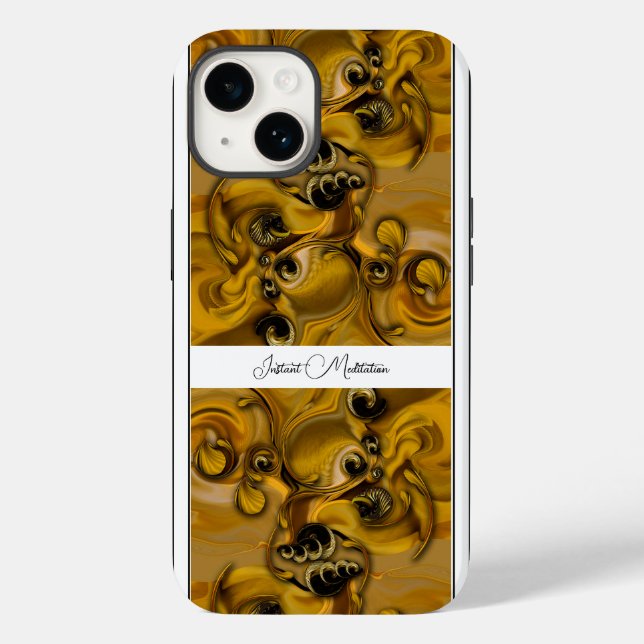 "Meditação Instantânea", Caso Apple iPhone 14 (Verso)