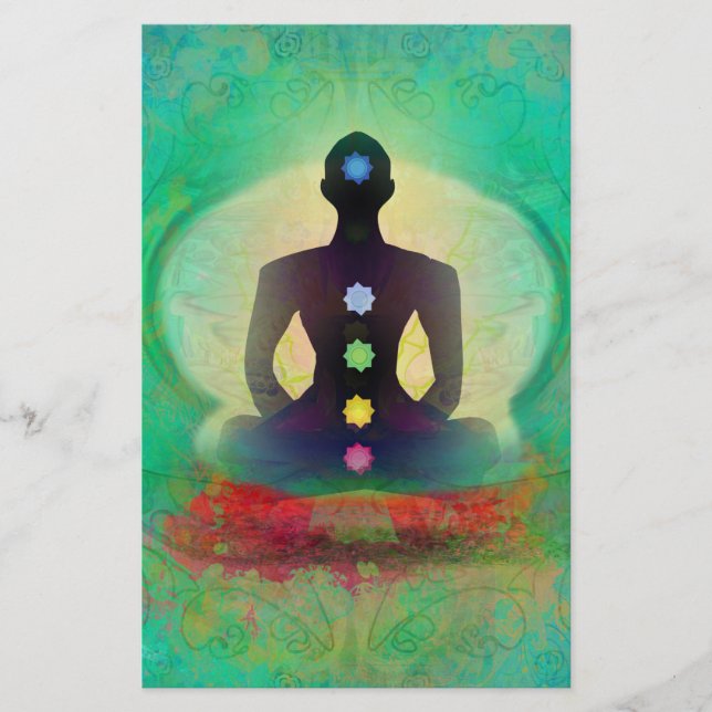 Meditação Yoga Flyer (Frente)