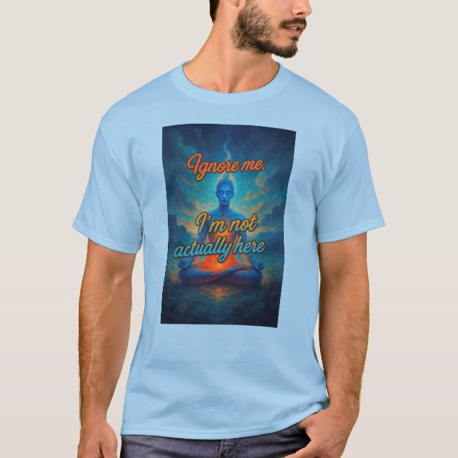 Meditações e Musculações- Camisa T Pacífica Zen (Frente)
