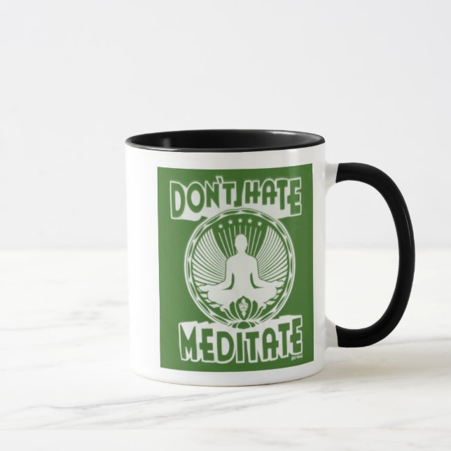 Meditate a caneca (Direita)