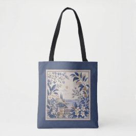 Mediterranean Blue Tote Bag