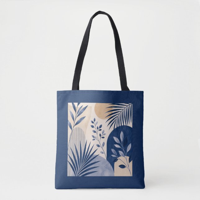 Mediterranean Botanical Tote Bag (Frente)