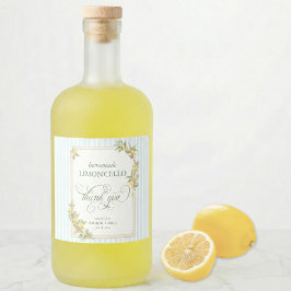 Mediterranean Lemon Wedding Limoncello