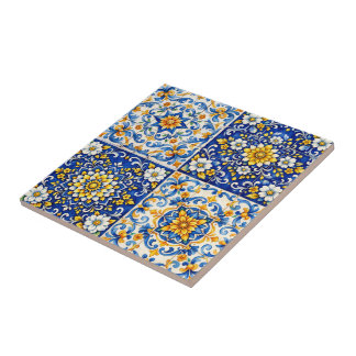 Mediterranean Tile Bloom