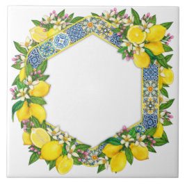 Mediterranean Traditional Pattern Ceramic Tile