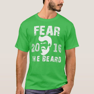 Medo Contra A Camisa Clássica Da Barba