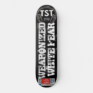 MEDO DE BRANCO ARMADO Skateboard
