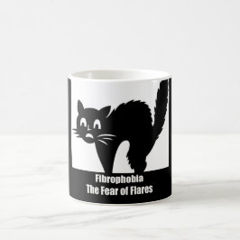 Medo de Fibrophobia da caneca de café dos
