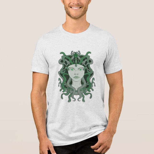 Medusa Gorgo Cobra Gorgão Monstro Mitologia Grega (Frente)