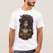 Medusa Gorgon Mitologia Grega Camiseta Deus da Ser