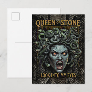 Medusa Rainha da Pedra Cartão Postal