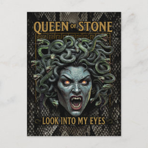 Medusa Rainha da Pedra Cartão Postal