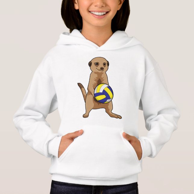 Meerkat com voleibol (Frente)