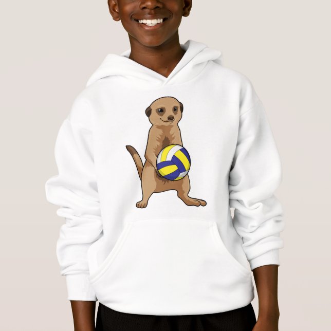 Meerkat com voleibol (Frente)