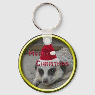 Meerkat Xmas Chaveiro