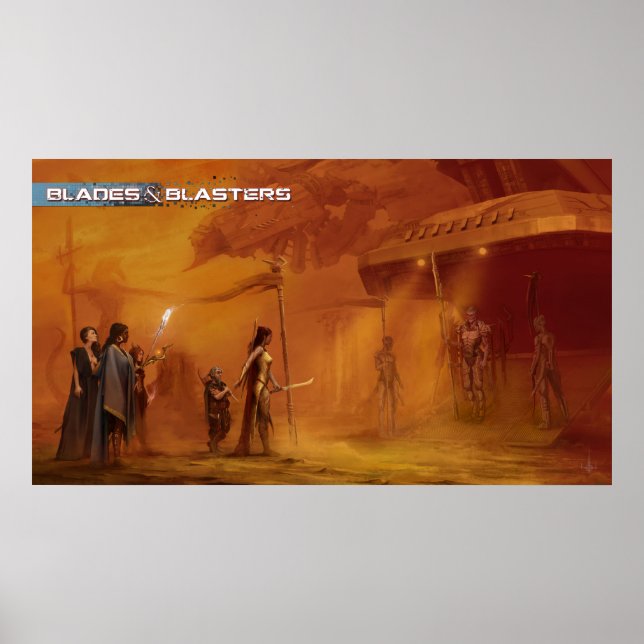 "Meet and Greet" 36 x 20 Poster (Frente)