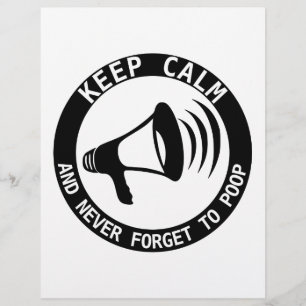 Megafone: Fique Calmo E Nunca Esqueça