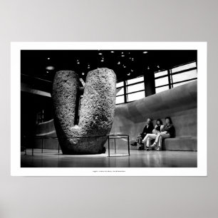 Megalith Musee du Quai Branly Poster de Paris