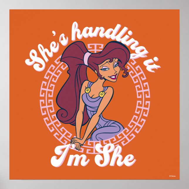 Megara - She's Handling It, I'm She Poster (Frente)