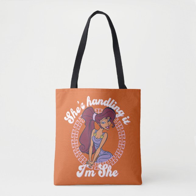 Megara - She's Handling It, I'm She Tote Bag (Frente)