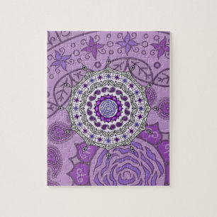 Mehndi Fantasy Silver Quebra-cabeça