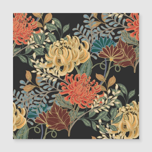 Mehndi Tracery Azulejo: Design sem costura étnica (Frente)