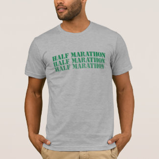 Meia camisa da maratona