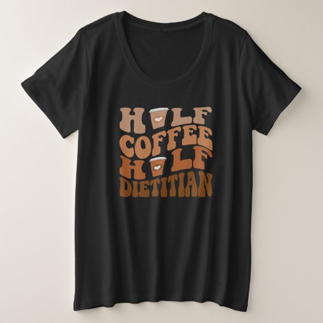 Meia Camisa Dieticiana De Café (Frente do Design)