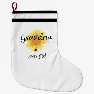 Meia De Natal Grande A avó ama-me