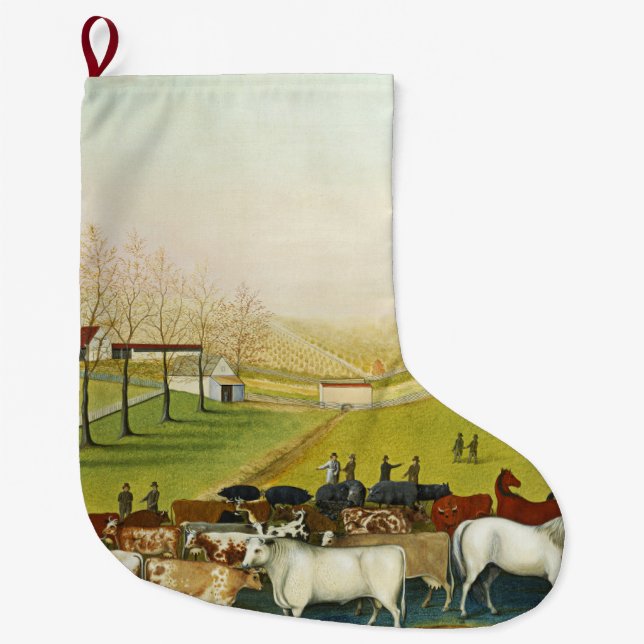 Meia De Natal Grande A Fazenda Cornell (Península da Pensilvânia) (Frente)