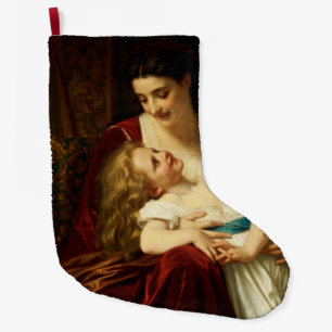 Meia De Natal Grande Afeição Materna por Hugues Merle