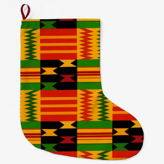 Meia De Natal Grande Afrocentric Christmas Stocking