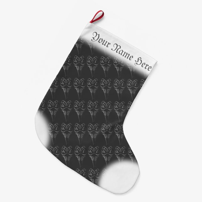 Meia De Natal Grande Arte Nativa - Arranque Totem Pole (Frente (Pendurada))