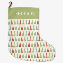 Árvores de Natal Modernas do Meio-século Personali