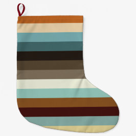 Meia De Natal Grande Bandas retrorreflectoras