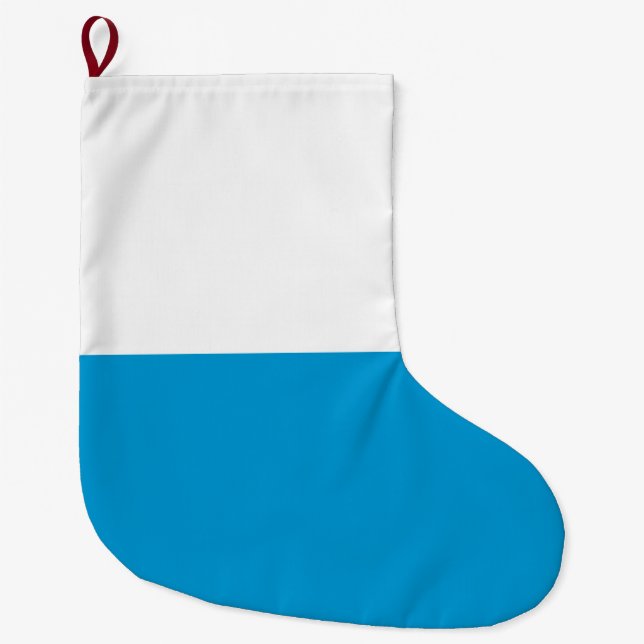Meia De Natal Grande Bandeira Bavariana (Frente)