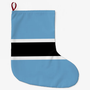 Meia De Natal Grande Bandeira Botsuanesa (Botsuana)