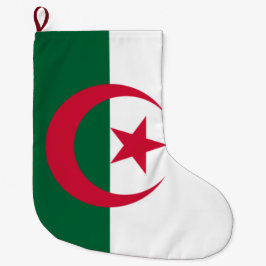 Meia De Natal Grande Bandeira da Argélia