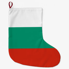 Meia De Natal Grande Bandeira da Bulgária