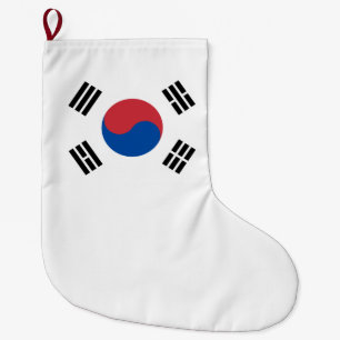 Meia De Natal Grande Bandeira da Coreia do Sul (ROK)