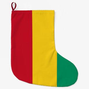 Meia De Natal Grande Bandeira da Guiné (país africano)