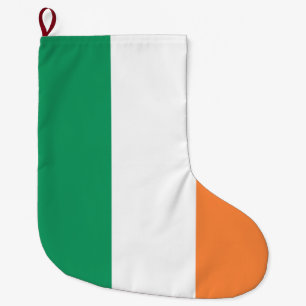 Meia De Natal Grande Bandeira da Irlanda (República da Irlanda) (ROI) (