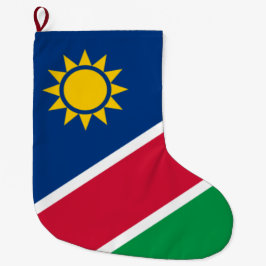 Meia De Natal Grande Bandeira da Namíbia (África Austral)