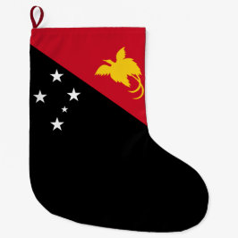 Meia De Natal Grande Bandeira da Papua-Nova Guiné