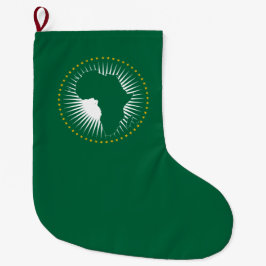 Meia De Natal Grande Bandeira da União Africana (África) (Panafrica)