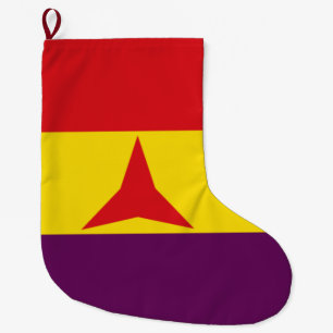 Meia De Natal Grande Bandeira das Brigadas Internacionais (Guerra Civil